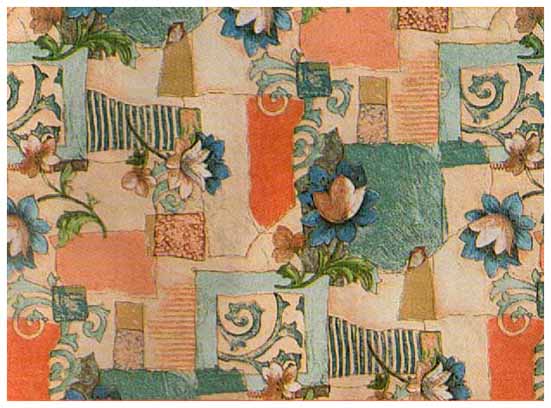 Image of Salsa Peach Fabric